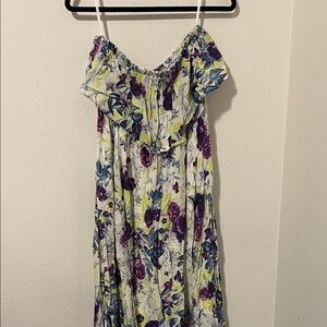 Torrid Multicolor Floral Dress